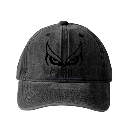 OWL Washed Denim Baseball Caps