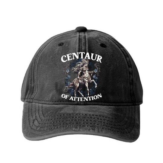 Centaur Mythical Creature Greek Mythology Washed Denim Baseball Caps