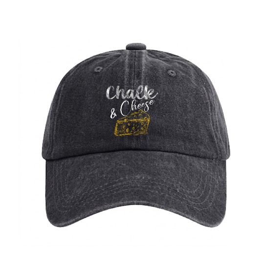 Chalk and Cheese Washed Denim Baseball Caps