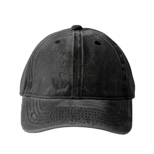 A Barrel Racing Washed Denim Baseball Caps