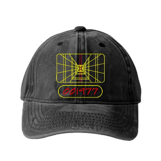 Stay On Target - 1977 Classic Washed Denim Baseball Caps