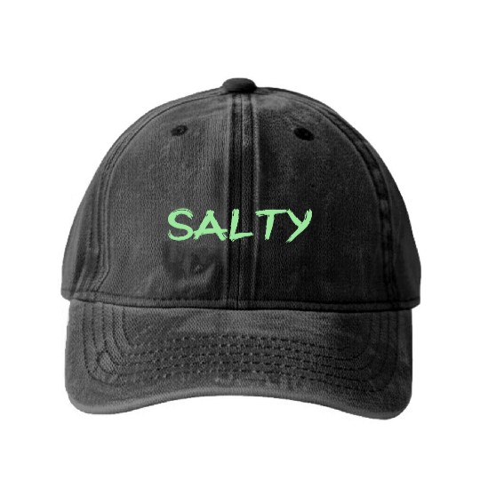 Salty Trend color 2024 Kohlrabi green Washed Denim Baseball Caps