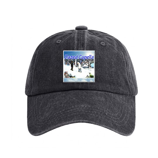Novelty Praise Washed Denim Baseball Caps