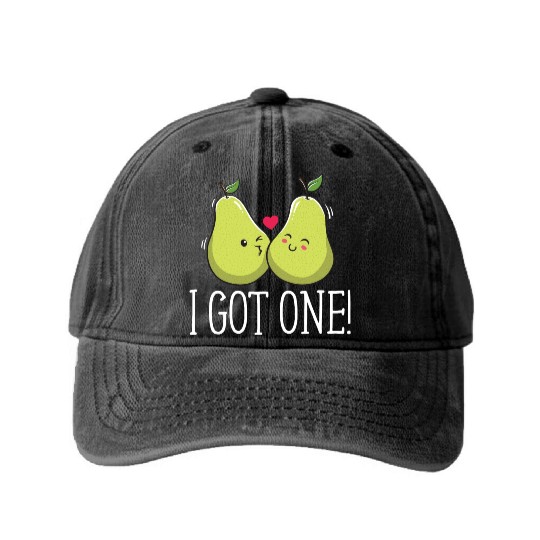 I Got One Honeymoon Bride Newlywed Future Wife Fia Washed Denim Baseball Caps