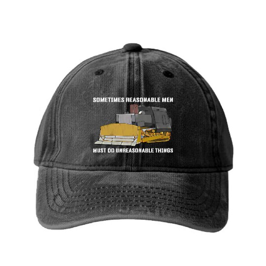 Killdozer Reasonable Men Washed Denim Baseball Caps