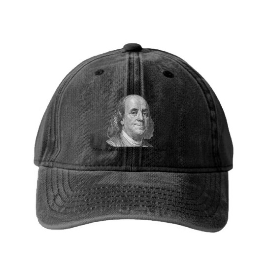 Who Is Richard AP US History Ben Franklin Apushapu Washed Denim Baseball Caps