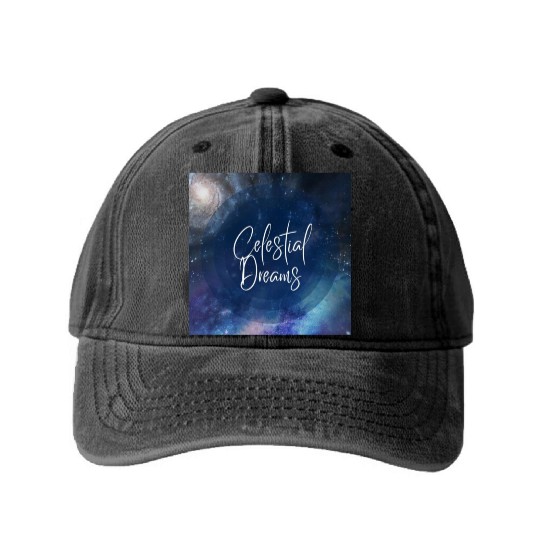 Celestial Dreams™ app for iOS and Android Washed Denim Baseball Caps