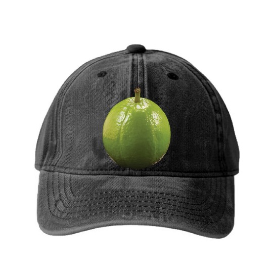 Guava Realistic Washed Denim Baseball Caps