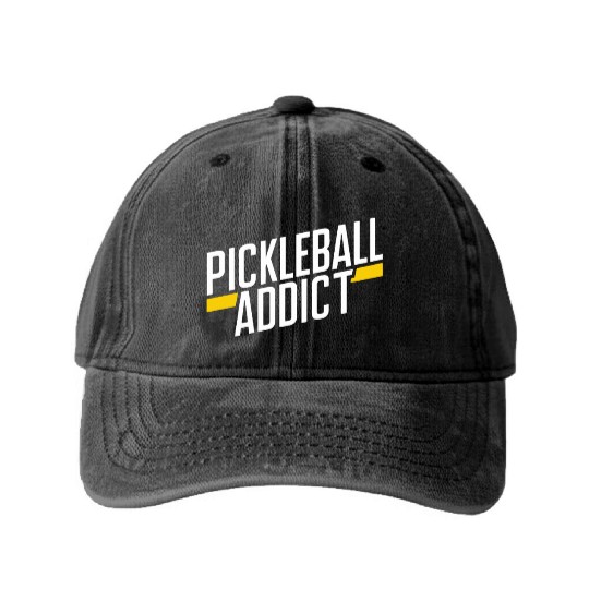 Pickleball Life Passion: Embrace the Sport You Washed Denim Baseball Caps