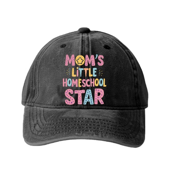 Embrace The Homeschool Journey With Your Washed Denim Baseball Caps