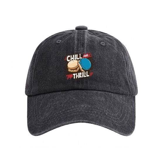 Ice Cream Chill Washed Denim Baseball Caps