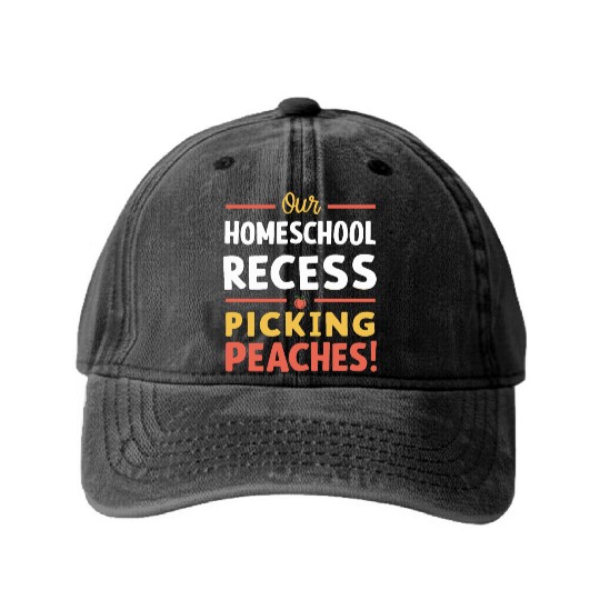 Georgia Homeschool Adventures Georgia Washed Denim Baseball Caps