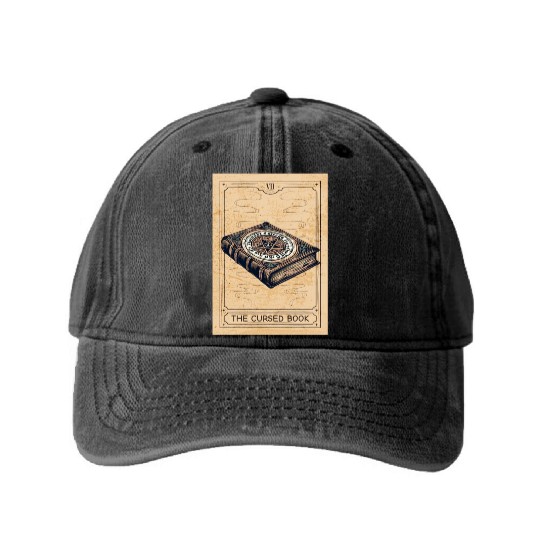 Magic - Black Magic - Magic Book Black Magic Book Washed Denim Baseball Caps