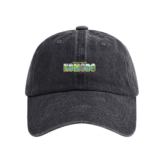 The Last Dragon Komodo Washed Denim Baseball Caps