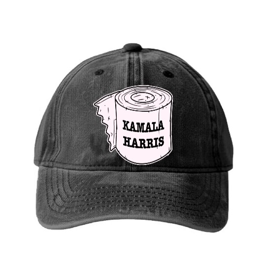 Kamala Harris Toilet Paper LIKE US ON FACEBOOK # Washed Denim Baseball Caps