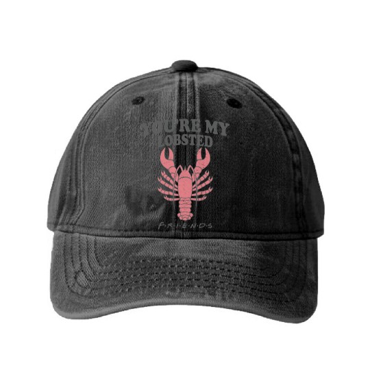Friends You re My Lobster Rachel Ross Washed Denim Baseball Caps