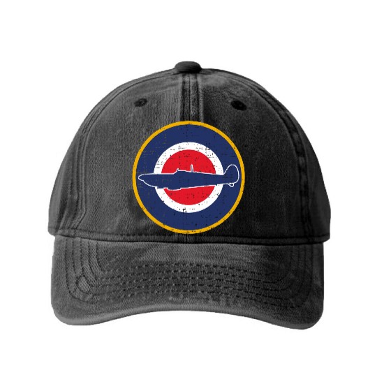 Supermarine Spitfire: Icon of the Skies Washed Denim Baseball Caps