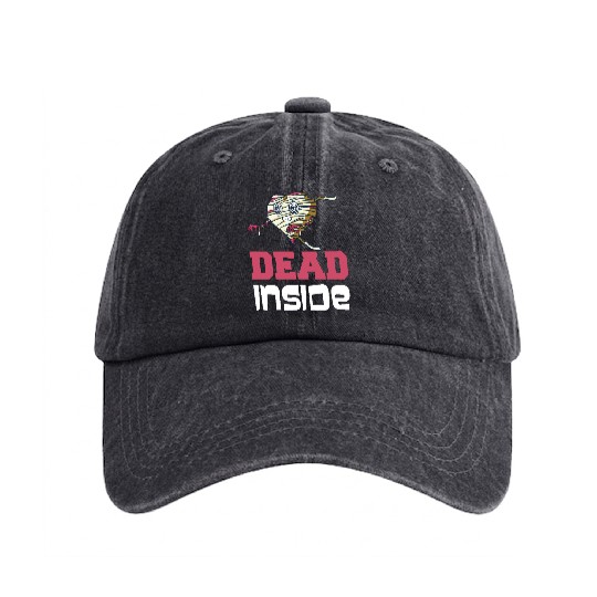 Funny Single Humor Anti Valentines Day Dead Washed Denim Baseball Caps