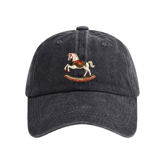 Saints Horse Washed Denim Baseball Caps