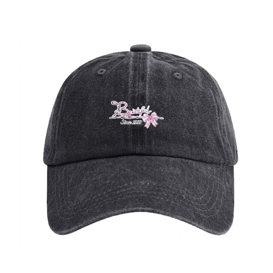 Beautiful since 1999 birthday typography Washed Denim Baseball Caps