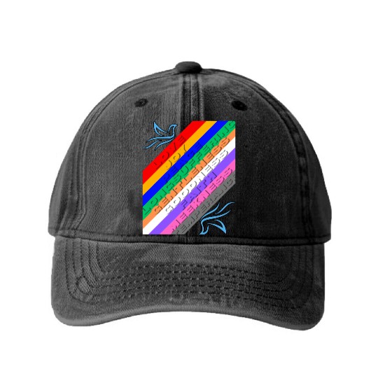 Fruit of the Spirit Washed Denim Baseball Caps