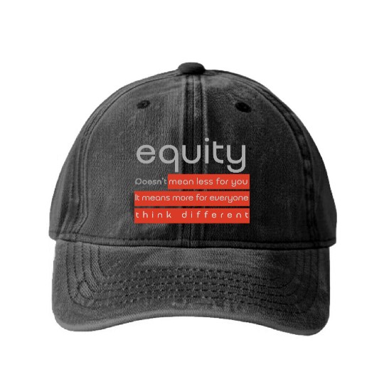 Talk Equity [grey] Washed Denim Baseball Caps
