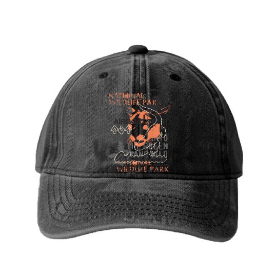 Airboat Alligator Tours Florida Everglades Washed Denim Baseball Caps
