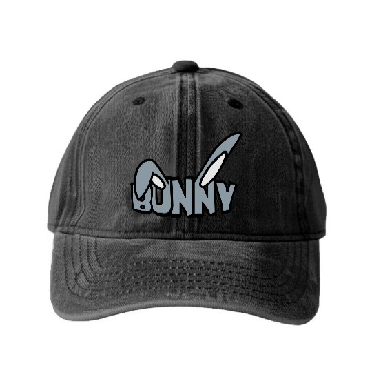 Bunny sexy hot girl woman hot female girl hasen ea Washed Denim Baseball Caps