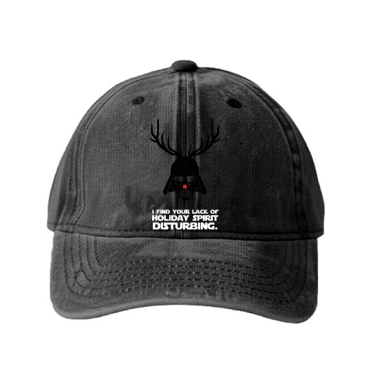 Star Wars Darth Vader Christmas Washed Denim Baseball Caps