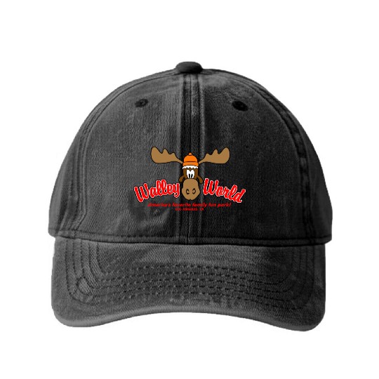 Walley World Vacation Washed Denim Baseball Caps