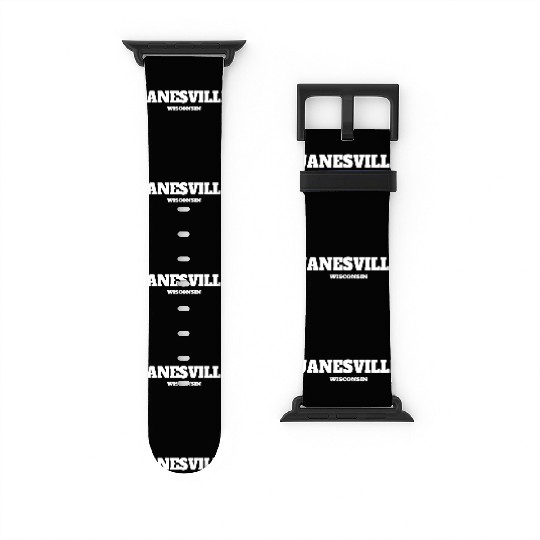 WISCONSIN JANESVILLE US EDITION Watch Bands For Apple Watch