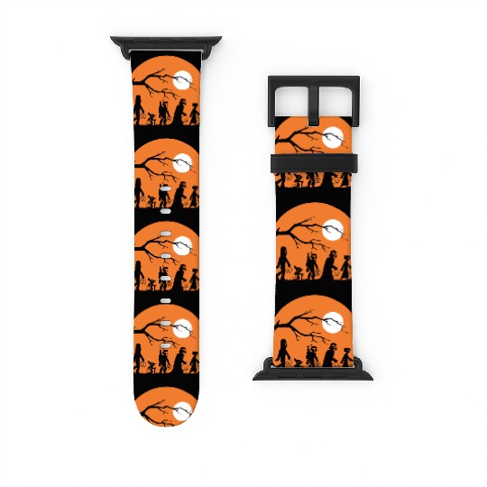 Star Wars Trick Or Treat Halloween Silhouette Prem Watch Bands For Apple Watch