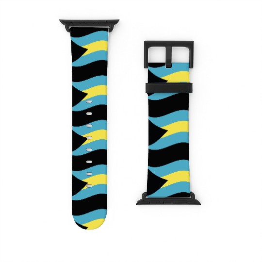 flag bahamas Watch Bands For Apple Watch