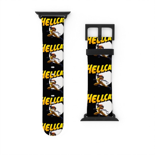 Mens Marvel Hell Cat Hella Cat Hellcat New cat Watch Bands For Apple Watch