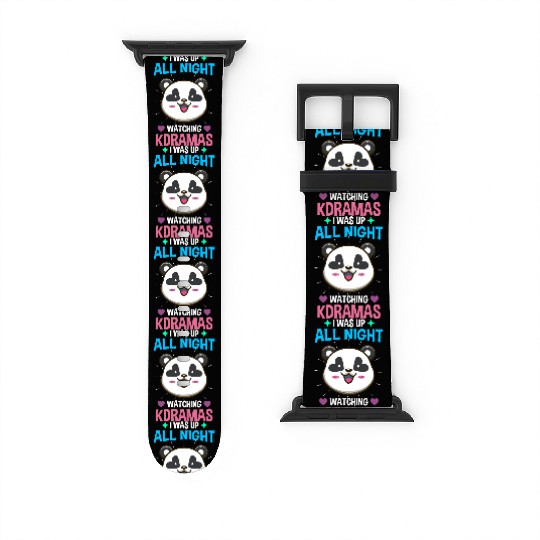 Panda Korean Drama Movie lover Watch Bands For Apple Watch