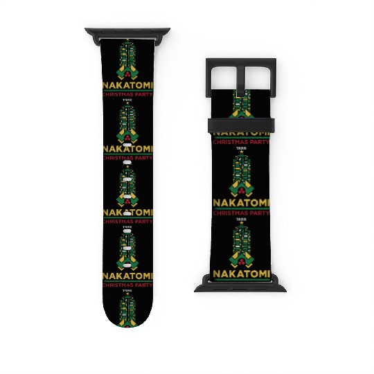 Die Hard Nakatomi Christmas Party 1988 Watch Bands For Apple Watch