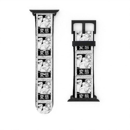 hen Anime Waifu japanese sexy bikin Girl Ahegao Watch Bands For Apple Watch