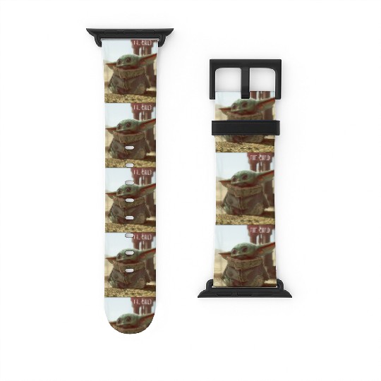 Star Wars The Mandalorian The Child Cute Scene Watch Bands For Apple Watch