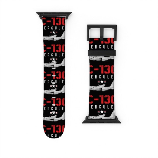 C 130 Hercules US Airborne Fighter Pilot Watch Bands For Apple Watch