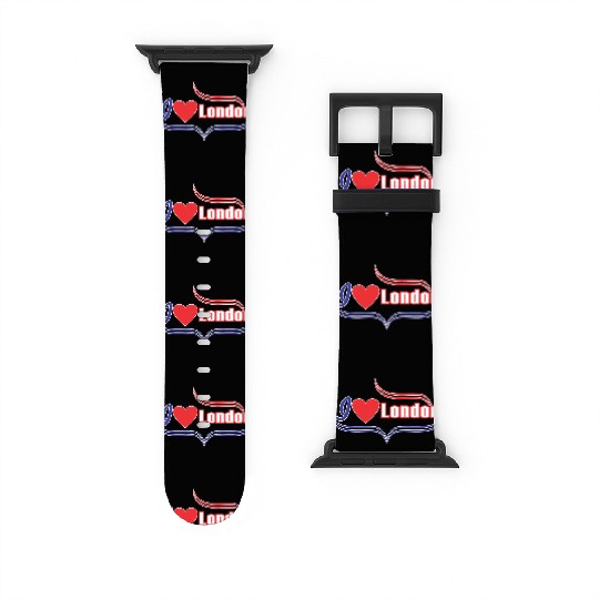 I LOVE LONDON best design Watch Bands For Apple Watch