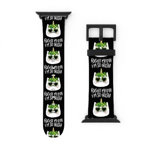 So Irish Right Meow Watch Bands For Apple Watch