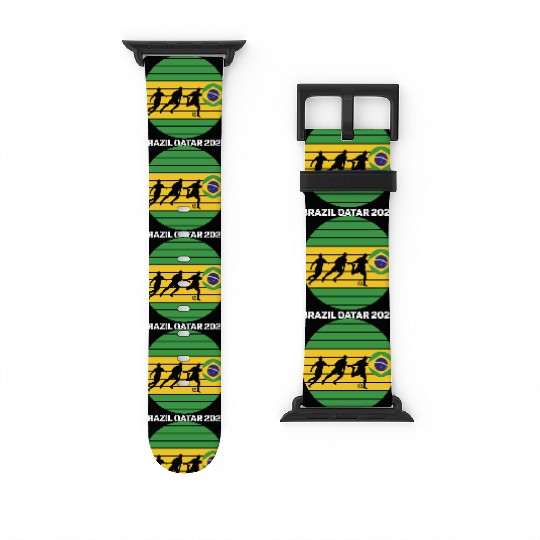 Brazil Soccer Watch Bands For Apple Watch,