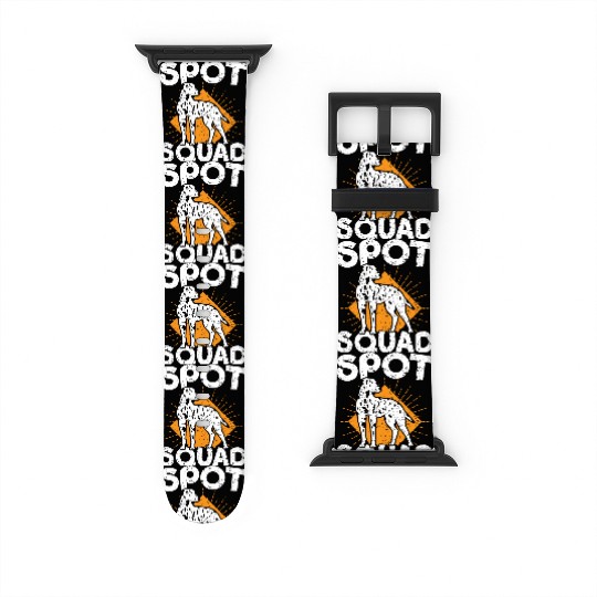 Spot Squad Paw Love Puppy Breeder Dalmatian Dog Watch Bands For Apple Watch