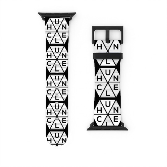 Abstract Triangle Huncle Watch Bands For Apple Watch