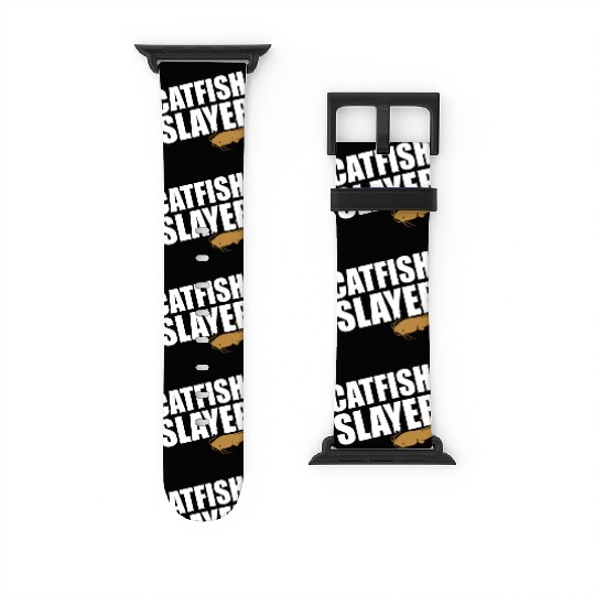 Catfish Slayer - Wels Catfish Hunter Watch Bands For Apple Watch