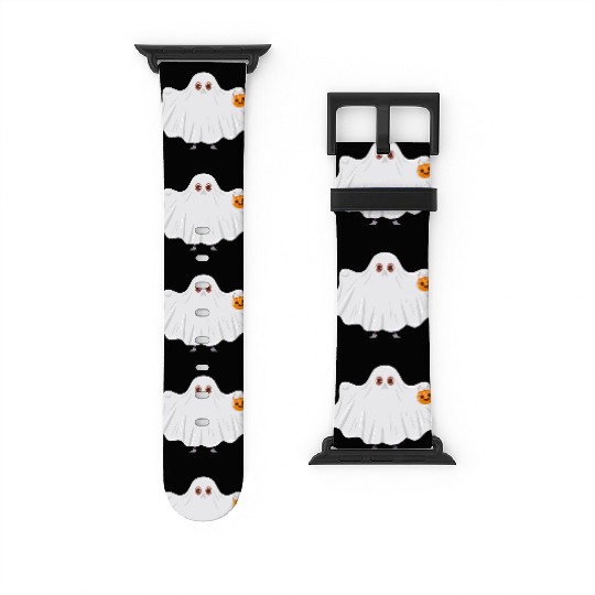 Halloween Trick or Treat with Cartoon Character Watch Bands For Apple Watch