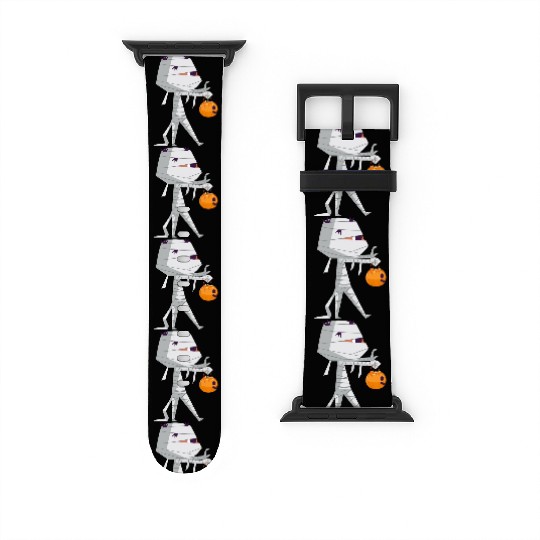 Halloween Trick or Treat with Cartoon Character Watch Bands For Apple Watch