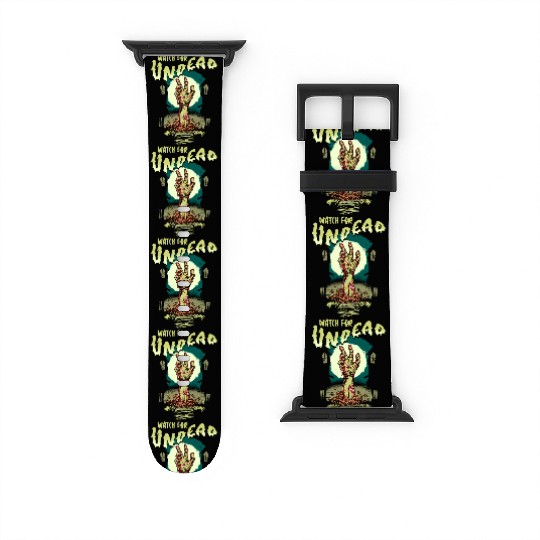 Watch For Undead Halloween Zombie Hand Spooky Scar Watch Bands For Apple Watch