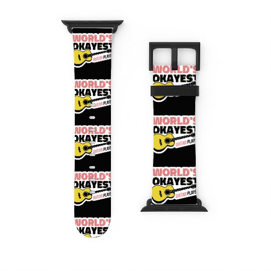 world's okayest guitar player Watch Bands For Apple Watch