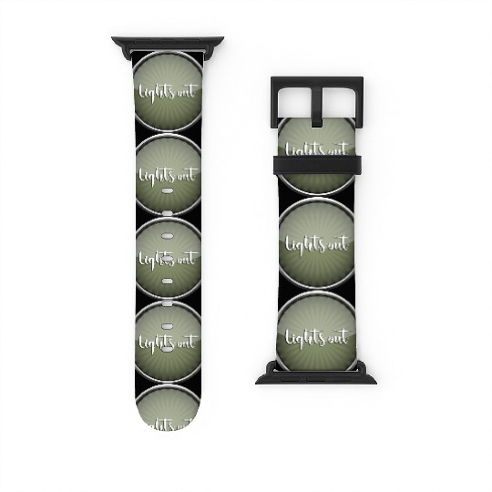 Lights out Watch Bands For Apple Watch